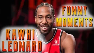 Kawhi Leonard FUNNY MOMENTS [HD]