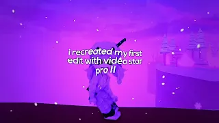 i recreated my first ever vsp edit :)
