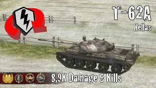 T-62A  |  8,9K Damage 5 Kills  |  WoT Blitz Replays