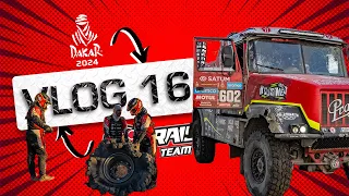 DAKAR Instaforex Loprais Praga Team - VLOG 16