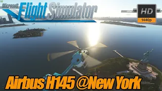 Microsoft Flight Simulator 2022 :H145 Helicopter Hype Performance Group at New York city