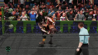 WWE 2K19 becky lynch v chun li