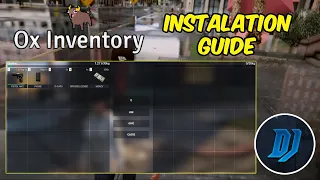 Fivem Scripts | How to properly install OX Inventory |