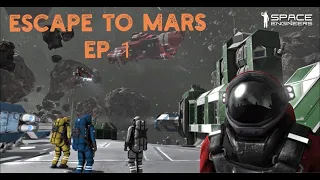 Escape To Mars #1: Outpost! (Space Engineers Survival Series)