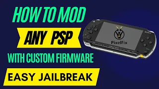 How To Mod Your PSP With Custom Firmware EASY JAILBREAK