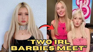 Jeon Somi Shocks Netizens By Finally Meeting Actress Margot Robbie During A “Barbie” Event