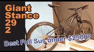 2022 / 2023 Giant Stance 29 2 | Best value Full Suspension bikes and who it suits