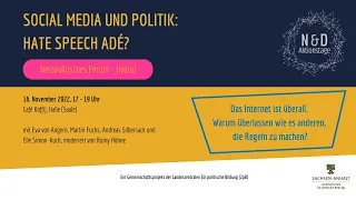 Social Media und Politik: Hate Speech adé?