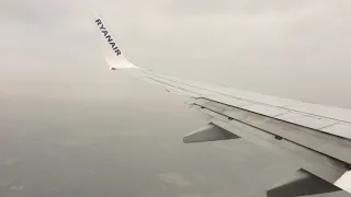 Ryanair 737-800 EI-EBH landing at Milan/Bergamo