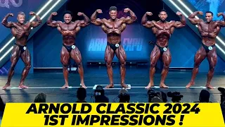 2024 Arnold Classic , Classic physique prejudging , 1st Impressions + Wesley is looking Nuts