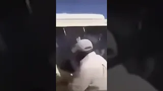 Kid gets his head stuck in window