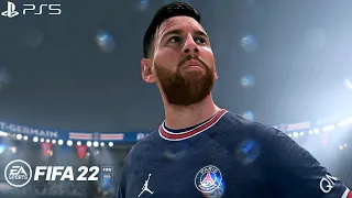 FIFA 22 - PSG vs Marseille | Ligue 1 21/22 PS5 Gameplay • [4K 60FPS]