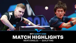 Vladislav Zakharov vs Dastan Kenzhigulov | MS Qual | WTT Contender Almaty 2023