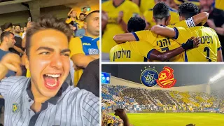 CRAZY ATMOSPHERE at MACCABI TEL AVIV 4-1 SC ASHDOD & MENTAL ISRAELI ULTRAS!