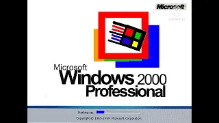 Windows 2000 Professional & Windows Whistler Build 2250 - Boot Screen