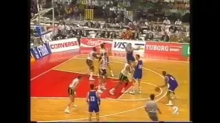 1991/92.- Montigalá Joventut Vs. Estudiantes Caja Postal (Final4 Euroliga - Semifinal)