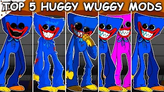Top 5 Huggy Wuggy Mods - Friday Night Funkin’