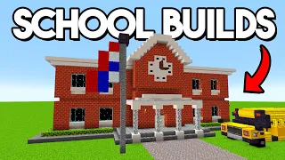 Minecraft: 20+ School Build Hacks & Ideas!