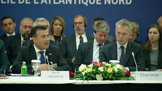 NATO Secretary General at North Atlantic Council in 🇲🇰 North Macedonia, 03 JUN 2019