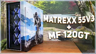 Необычный корпус Matrexx 55v3 и вентиляторы MF 120GT