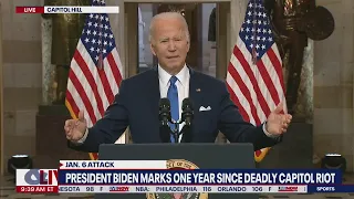 Jan. 6 Capitol Riot anniversary: Biden has harsh words for Trump's 'web of lies' | LiveNOW from FOX