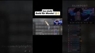 Isa zieht Gold für Monte! 😱🥇 #shorts