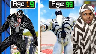 SURVIVING 99 YEARS AS VENOM IN GTA 5! (GTA 5 MODS RP)