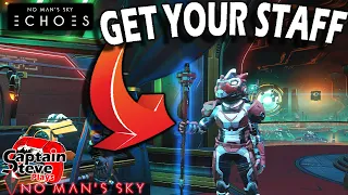 No Man's Sky Echoes - How To Get Your Staff !! - Lore Story SPOILERS - NMS Guide