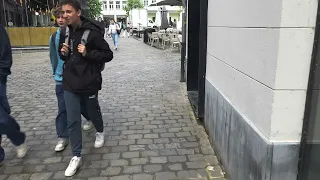 Grote Markt Hasselt via Maastrichtersteenweg in 4K HDR