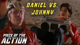 The Karate Kid | Daniel And Johnny's Beach Brawl