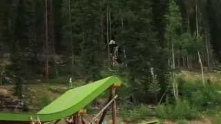 Brett Rheeder Sending it on the Colorado Freeride Fest SlopeStyle Course