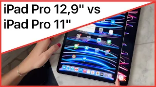 iPad Pro 12,9" vs iPad Pro 11" ✅ Te ayudamos a elegir el tamaño perfecto