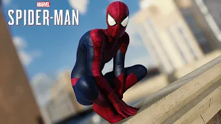 Spider-Man PC - Amazing Spider-Man 2 Movie Suit MOD Free Roam Gameplay!