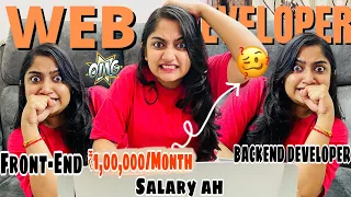 HOW to learn WEB DEVELOPMENT as beginner(Tamil)😯💯- Evlo salary earn panlama😯