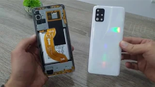 How To Open SAMSUNG Galaxy A51 / A71 / A41 / A31 or A01 back panel.