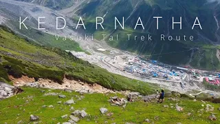 Kedarnath | Vasuki Tal Trek Route | Drone Shots | Shiva | Brahmastra | Deva Deva | Kedarnath Yatra |