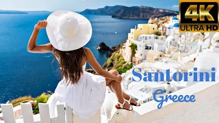 Santorini Greece 4K | Best Places To Visit | Santorini Travel Guide