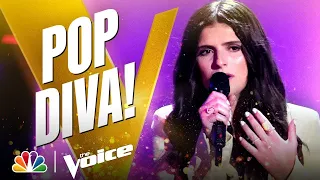 Bella DeNapoli Puts Her Own Spin on Danity Kane's "Damaged" | The Voice Blind Auditions 2021