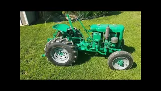 Homemade tractor build video