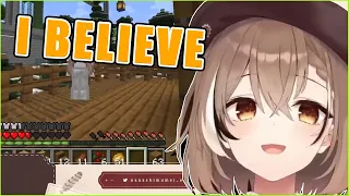 Mumei has an dramatic Minecraft moment