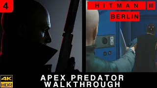 Hitman 3 | RTX 3080 PC Gameplay | Apex Predator | Berlin | 4K 60 FPS Ultra HDR