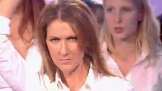 Celine Dion ft Johnny Halliday   l'envie les 500 choristes, 5 nov 2005 live