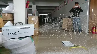 1200W indoor use snow machine