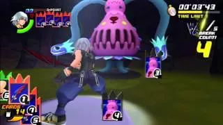 Kingdom Hearts Re: Chain of Memories HD - Parasite Cage No Damage (Proud Mode/Riku's Story)