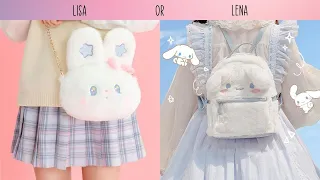 Lisa or Lena [CUTE STUFF] (This or That) (would you rather)