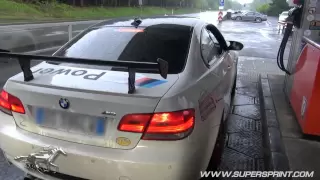 Supersprint F1 Race exhaust for M3 E92 - Drifting and acceleration sound!
