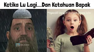 Ketika Lu Lagi.....Dan Ketahuan Bapak (Mr Incredible Becoming Halal Meme)