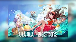 ULA ula - nightcore ❤💖 [ LA VIDA ES UNA ]🥰