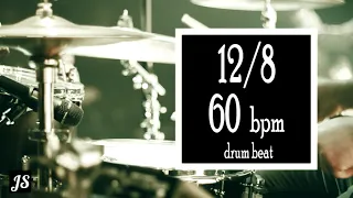 60 Bpm - 12/8 Drum Beat