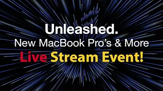 Apple's October Event MacBook Pro's - LIVE STREAM COVERAGE & FeedBack!